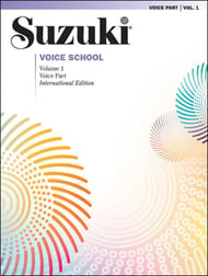 Suzuki Voice School, Vol. 1 Vocal Solo & Collections sheet music cover Thumbnail